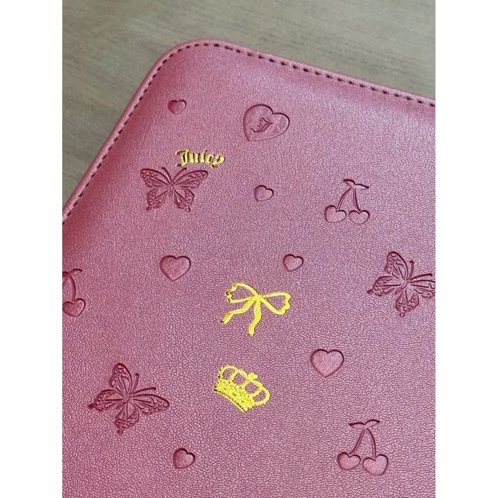 Juicy Couture 2026-2027 Pink Metallic 18-Month Planner with Gold Crown Pen NWT